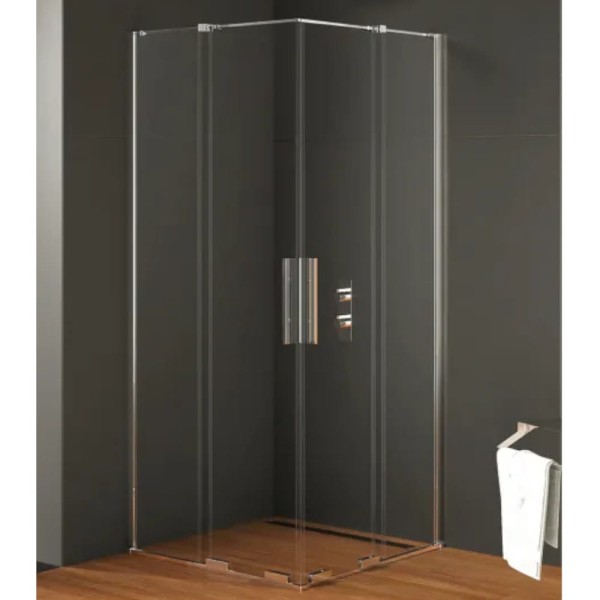 New Trendy Smart kabina prostokątna 900x1000x2000 mm chrom