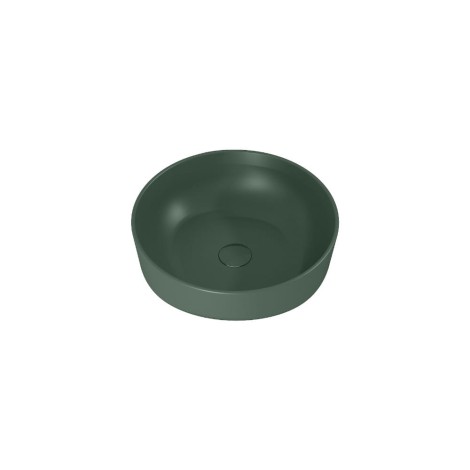 Elita Lorca umywalka nablatowa 42x42cm forest green mat