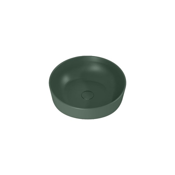Elita Lorca umywalka nablatowa 42x42cm forest green mat