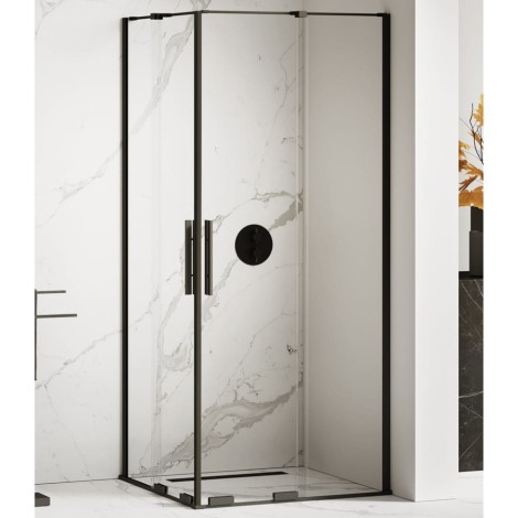 New Trendy Smart kabina prostokątna 900x1000x2000 mm czarny