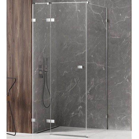 New Trendy Avexa kabina prostokątna 1100x1000x2000 mm chrom