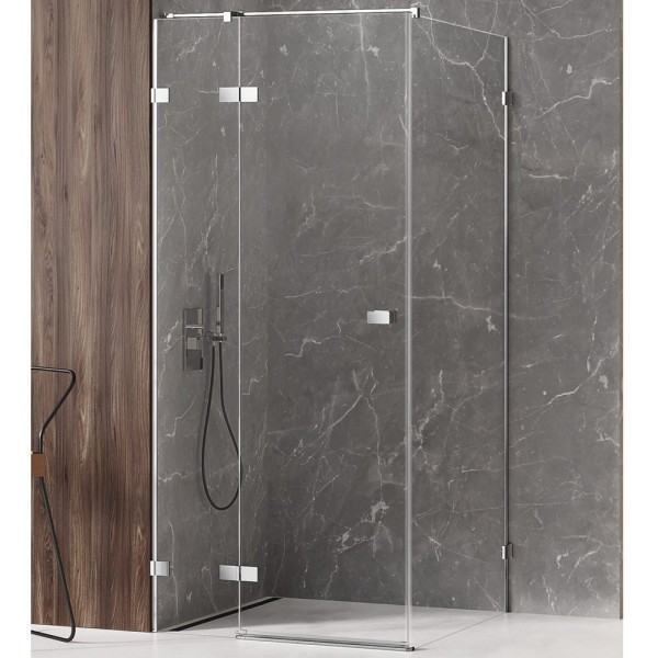 New Trendy Avexa kabina prostokątna 1100x1000x2000 mm chrom