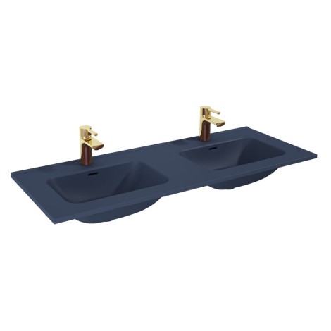 Elita Skappa Duo umywalka meblowa 120x46cm navy blue mat