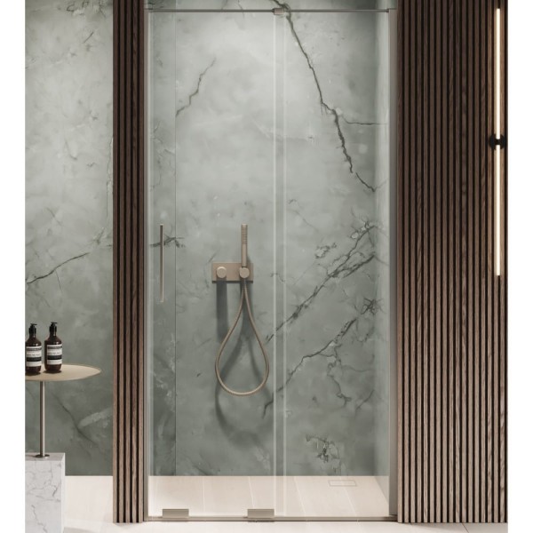 New Trendy Smart drzwi wnękowe U 1200x2000 mm gunmetal brushed