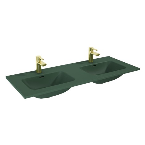 Elita Skappa Duo umywalka meblowa 120x46cm forest green mat