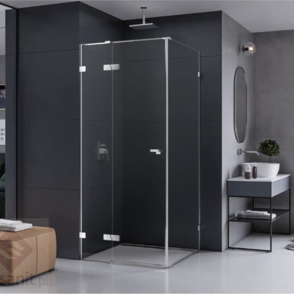 New Trendy Eventa kabina prostokątna lewa 100x80x200 cm
