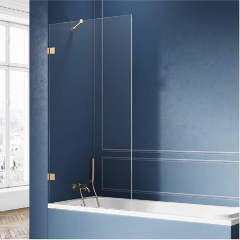 New Trendy Avexa gold brushed parawan nawannowy 80x150 cm