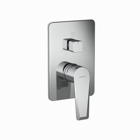 Valvex Esto bateria natryskowa podtynkowa z przełacznikiem 3-funkcyjna chrom