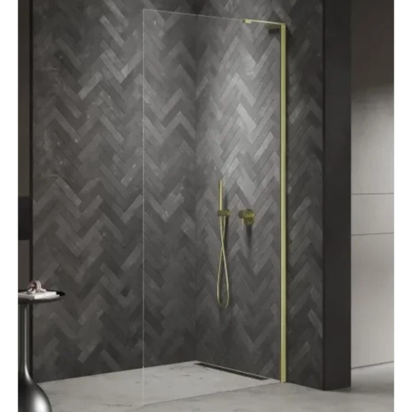 New Trendy Nesta kabina walk-in U 800x2000 mm light gold