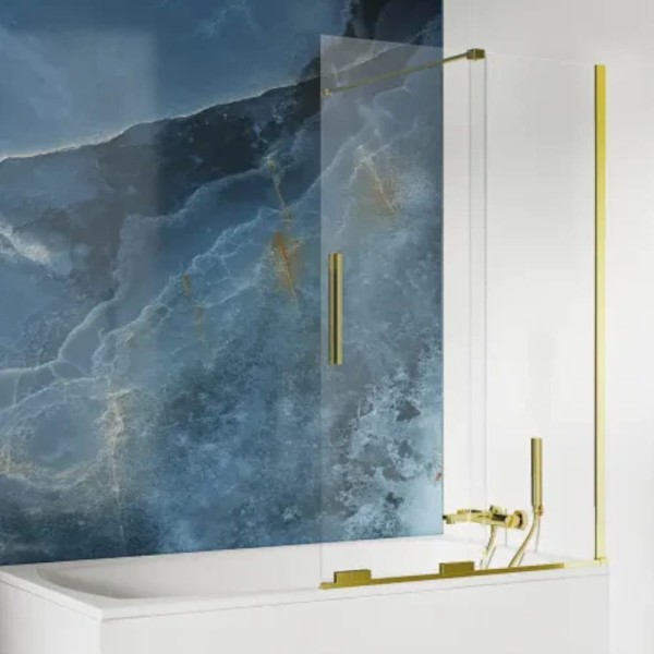 New Trendy Smart parawan nawannowy 1200x1500 mm light gold