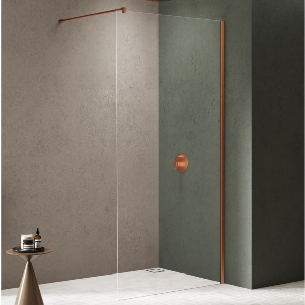New Trendy Nesta kabina walk-in 1400x2000 mm copper brushed