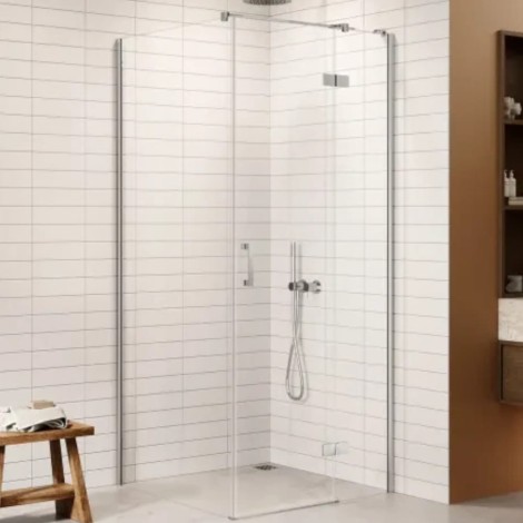 New Trendy Nesta kabina prostokątna 900x1000x2000 mm chrom