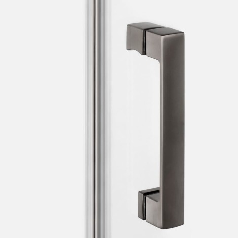 New Trendy Nesta kabina prostokątna 1200x900x2000 mm gunmetal brushed