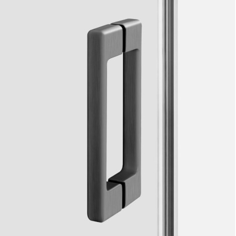 New Trendy Prime kabina prostokątna 1200x800x2000 mm gunmetal brushed