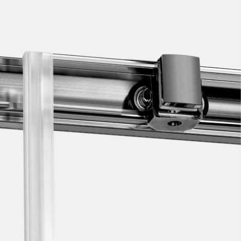 New Trendy Prime kabina prostokątna 1200x800x2000 mm gunmetal brushed