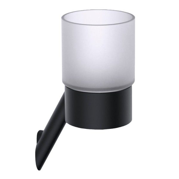 Deante Silia kubek ścienny czarny