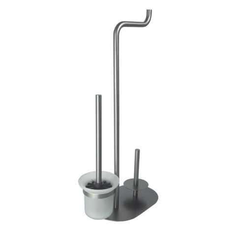 Deante Silia stojak na papier 3-funkcyjny titanium