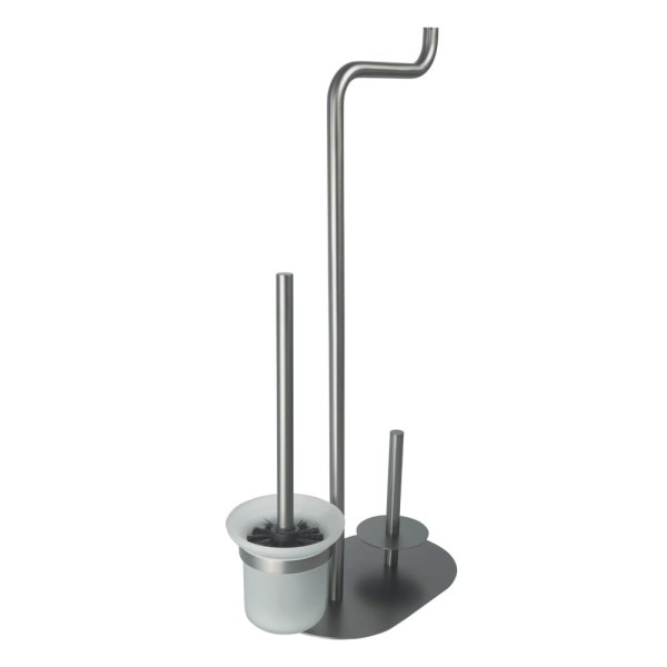 Deante Silia stojak na papier 3-funkcyjny titanium