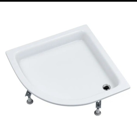 Schedpol Zefir brodzik półokrąły 90x90cm