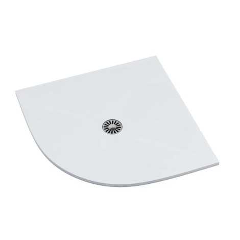 Schedpol DELUXE brodzik półokrągły 90x90cm