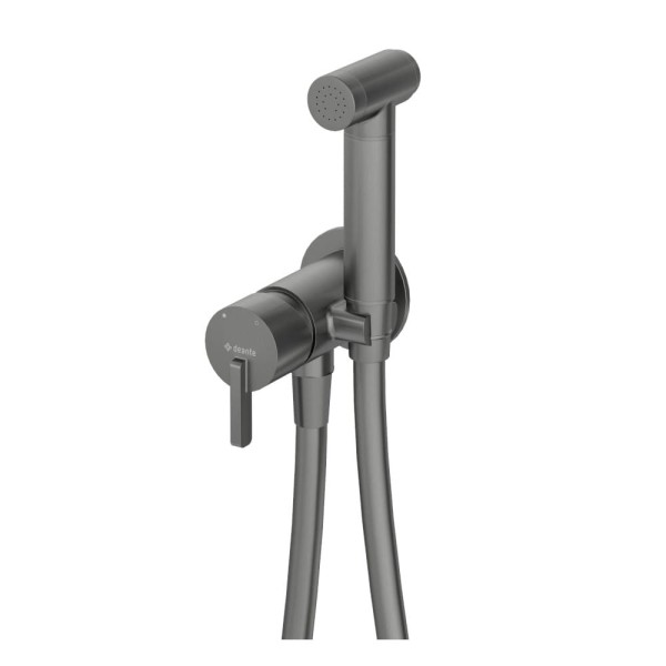 Deante Silia bidetowa podtynkowa ze słuchawką titanium