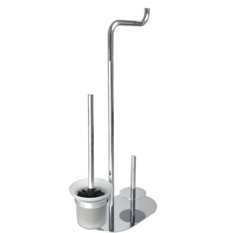 Deante Silia Stojak na papier 3-funkcyjny chrom