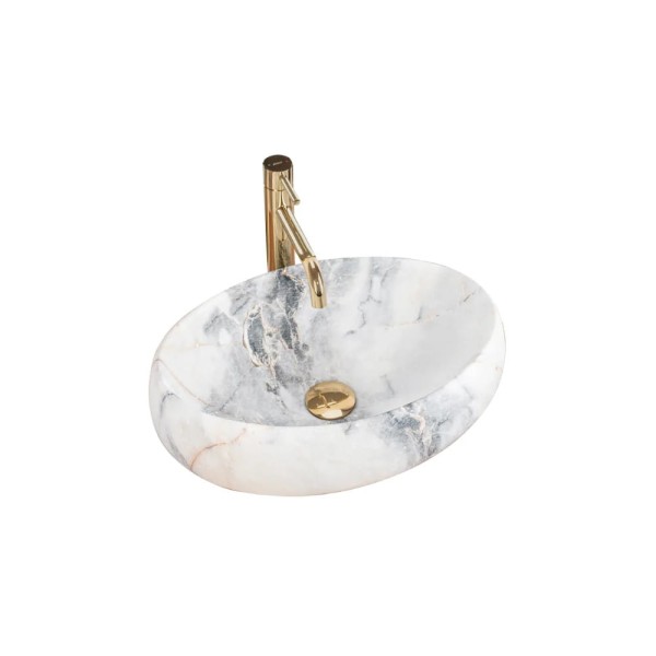 Rea Linda granit matt umywalka nablatowa