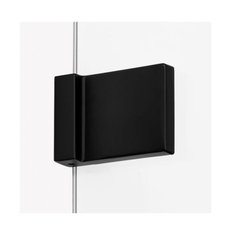 New Trendy Avexa black kratka walk-in 90x200 cm