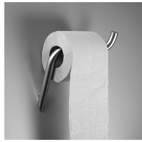 Deante Silia uchwyt ścienny na papier titanium