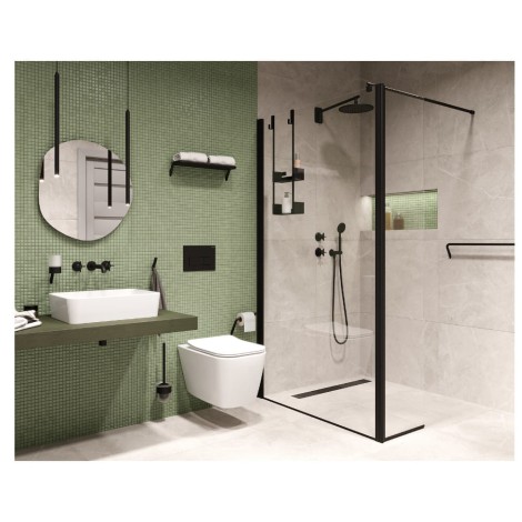 Deante Silia Haczyk pojedyńczy nero