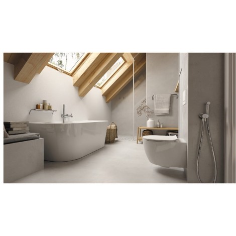 Deante Silia Wieszak na ręczniki ścienny 615mm chrom