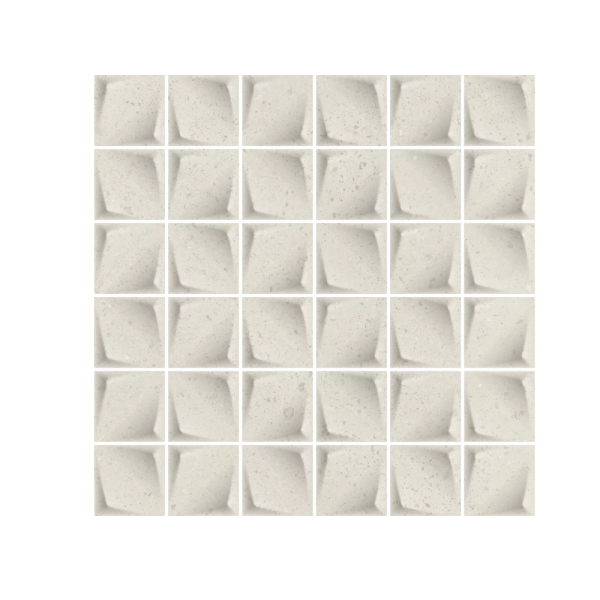 Paradyż Effect Grys Mozaika Prasowana Matowa 29.8 x 29.8 cm