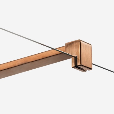 New Trendy Nesta kabina walk-in 1300x2000 mm copper brushed