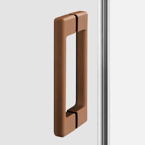 New Trendy Prime kabina prostokątna 1100x800x2000 mm copper brushed