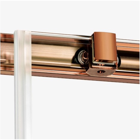 New Trendy Prime kabina prostokątna 1100x800x2000 mm copper brushed