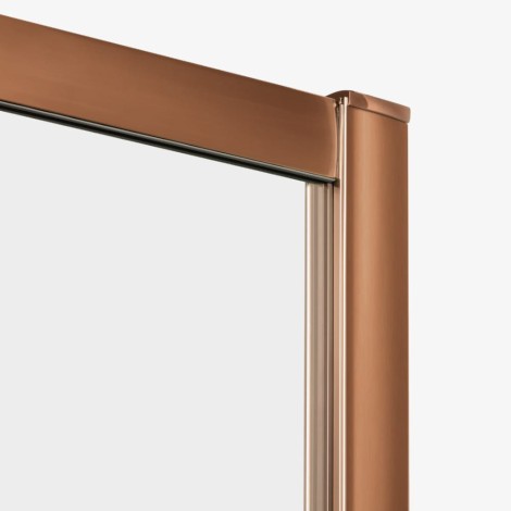 New Trendy Prime kabina prostokątna 1100x800x2000 mm copper brushed