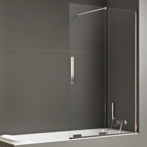 New Trendy Smart parawan nawannowy 1200x1500 mm chrom