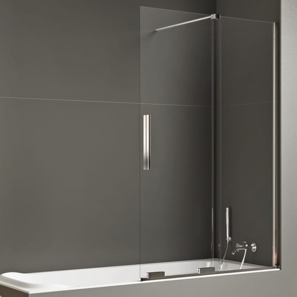 New Trendy Smart parawan nawannowy 1200x1500 mm chrom