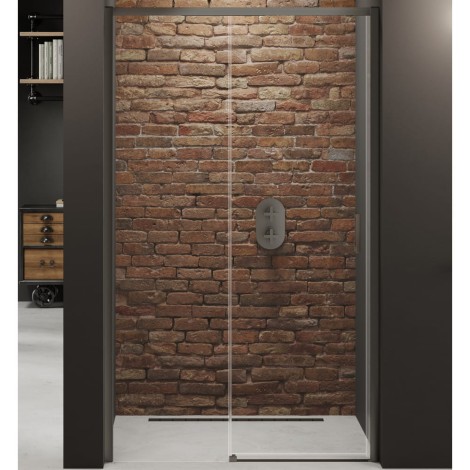 New Trendy Prime drzwi wnękowe 1100x2000 mm gunmetal brushed