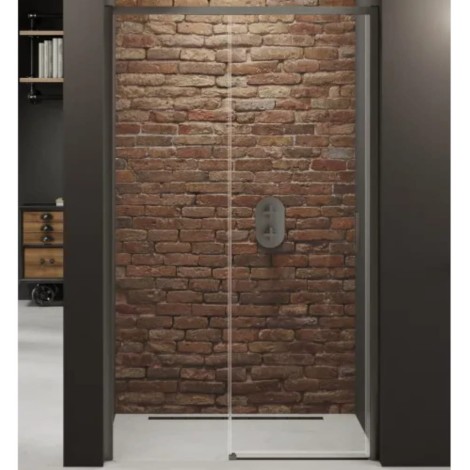 New Trendy Prime drzwi wnękowe 1600x2000 mm gunmetal brushed