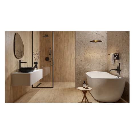 Opoczno Wood Creation Beige Matowa Płytka Gresowa 22,1 x 89 cm