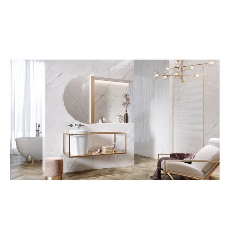 Opoczno Wood Chevron B Matowa Płytka Gresowa 22,1 x 89 cm