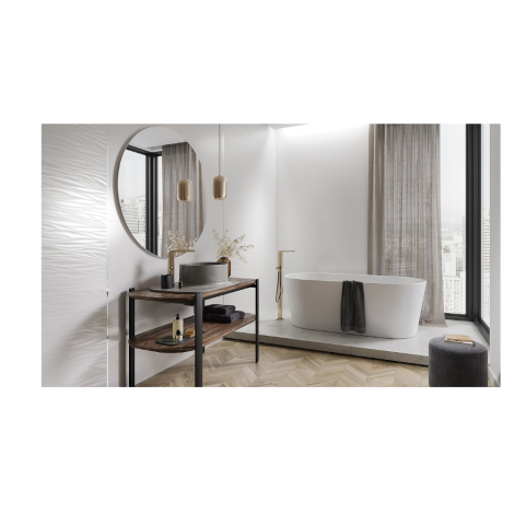 Opoczno Wood Chevron A Matowa Płytka Gresowa 22,1 x 89 cm