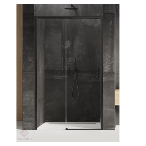 New Trendy Drzwi wnękowe Prime black 140/200 lewe
