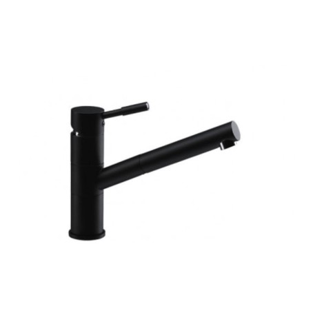 Valvex Vegane bateria zlewozmywakowa z wyciąganą wylewką czarna