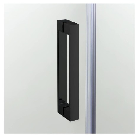 New Trendy New Komfort kabina piąciokątna black 100x80x195
