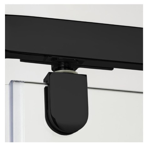 New Trendy New Komfort kabina piąciokątna black 100x80x195