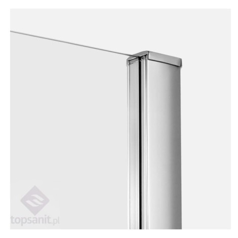 New Trendy Prime kabina prysznicowa lewa chrom 120x90x200