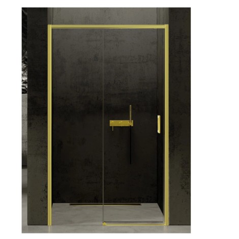 New Trendy Prime drzwi wnękowe light gold lewe 160x200