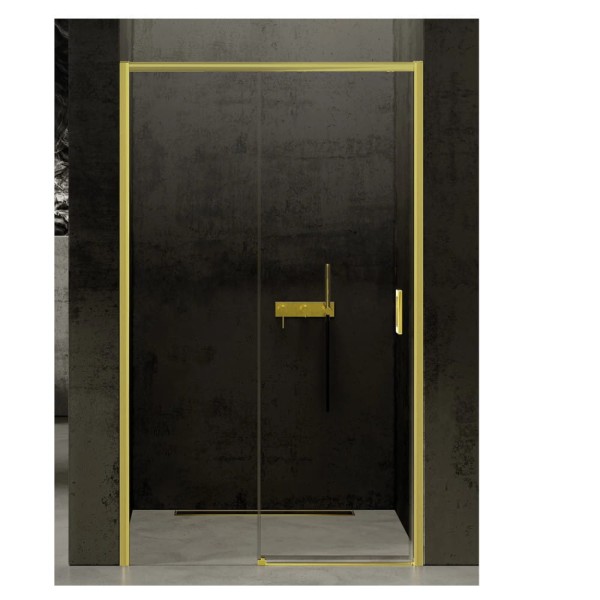 New Trendy Prime drzwi wnękowe light gold lewe 100x200